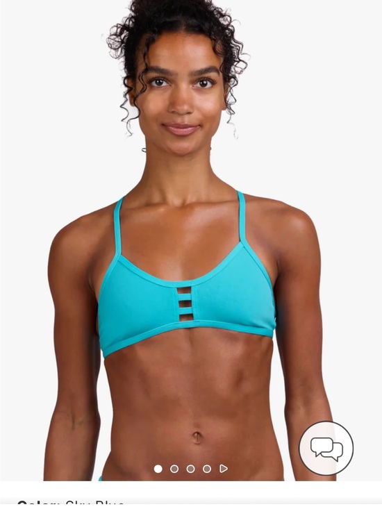 Jolyn Clothing Other - Jolyn Tomcat Bikini Top - Hawaii Blue - Size Small